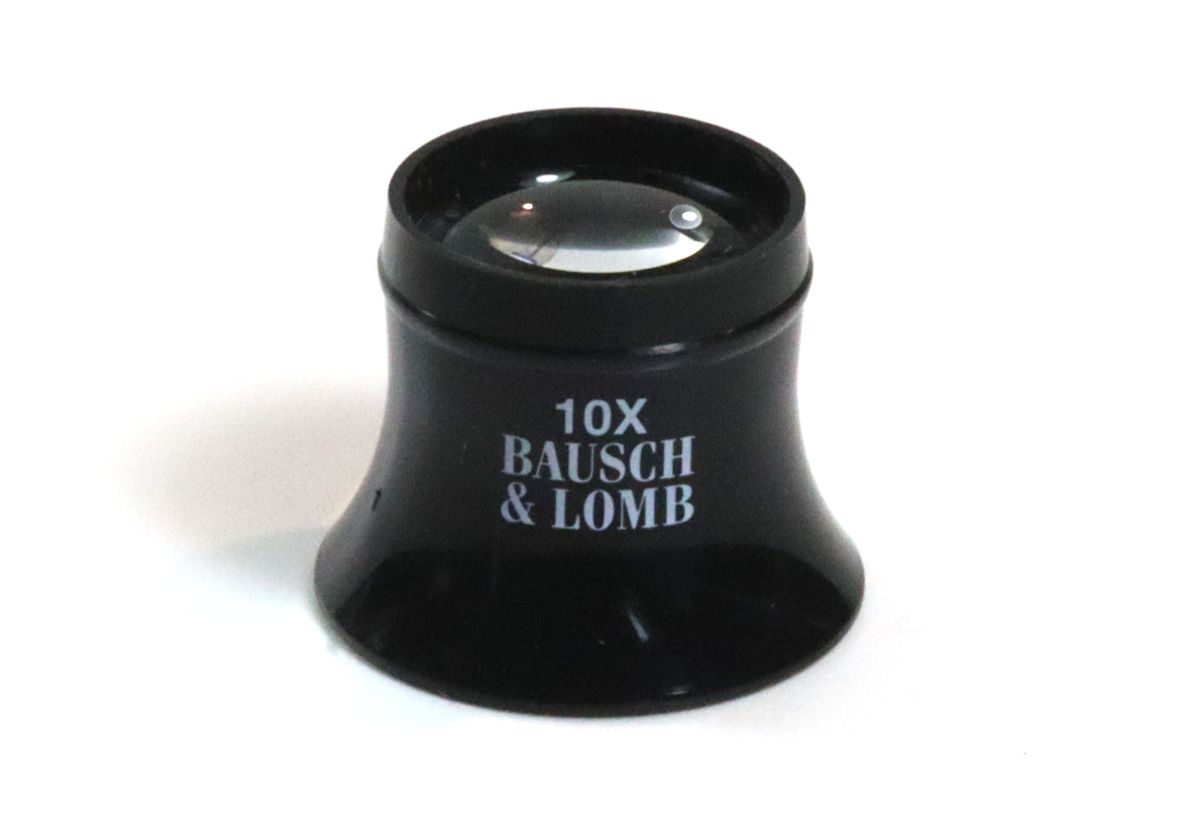 Uhrmacherlupe Bausch & Lomb 10x Vergrerung